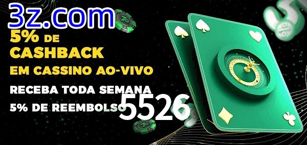 Promoções do cassino ao Vivo 5526